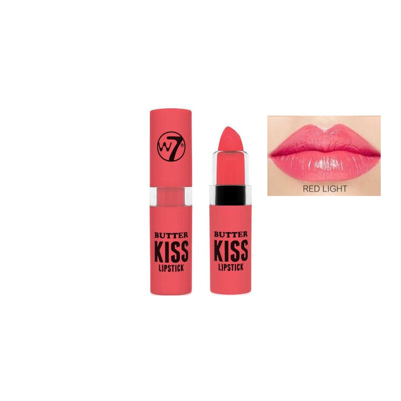 W7 Butter Kiss Lipstick - Red Light
