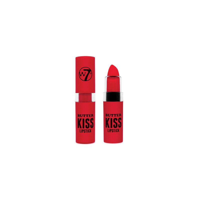 W7 Butter Kiss Lipstick - Red Rose