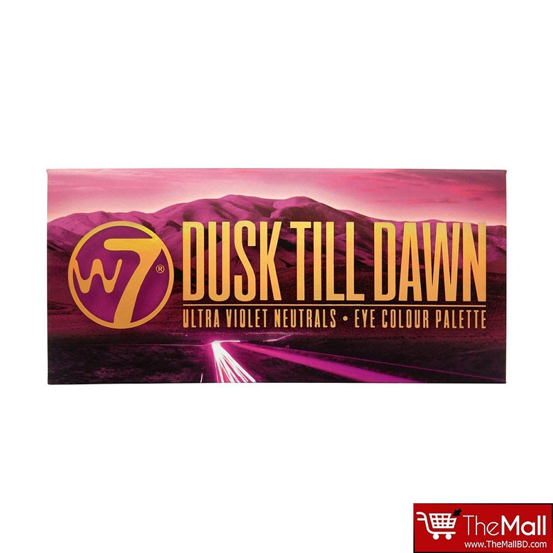 W7 Dusk Till Dawn Ultra Violet Neutrals Eye Colour Palette