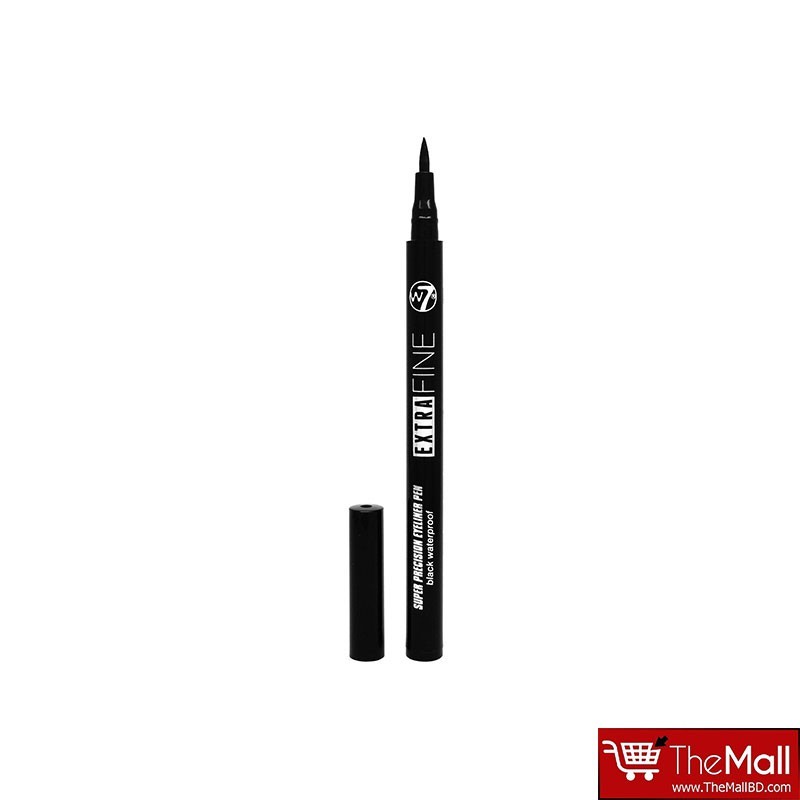W7 Extra Fine Super Precision Eye Liner Pen 0.7ml