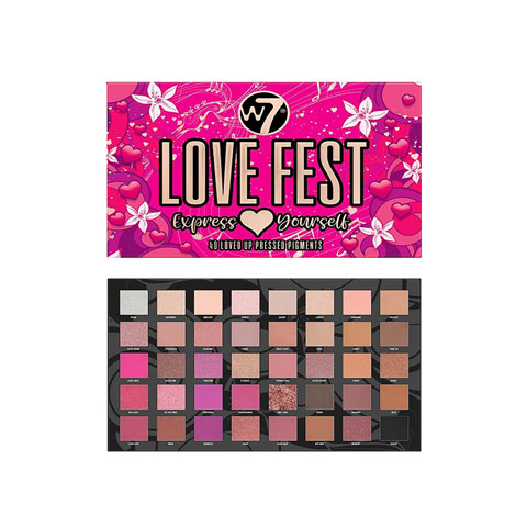 W7 Eyeshadow Palette - Love Fest