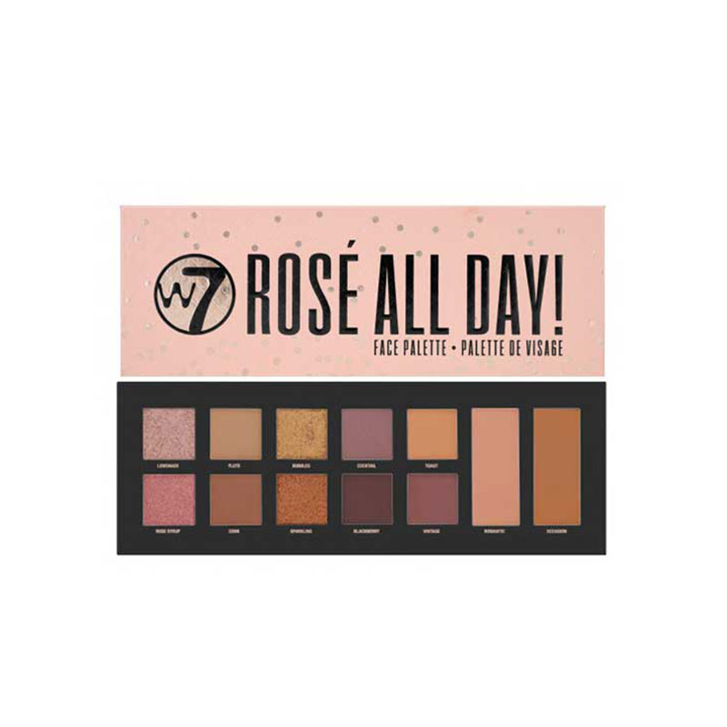 W7 Face Palette - Rose All Day