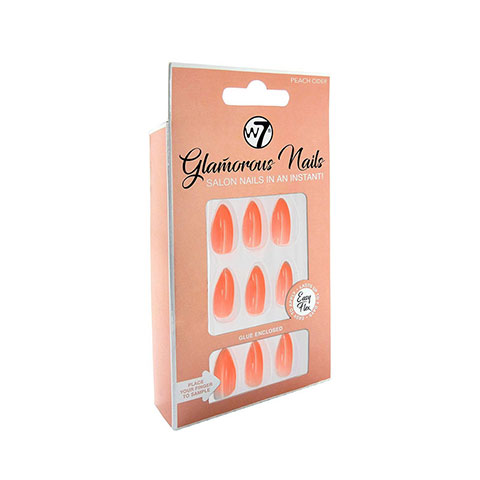 W7 Glamorous Artificial Nails - Peach Cider