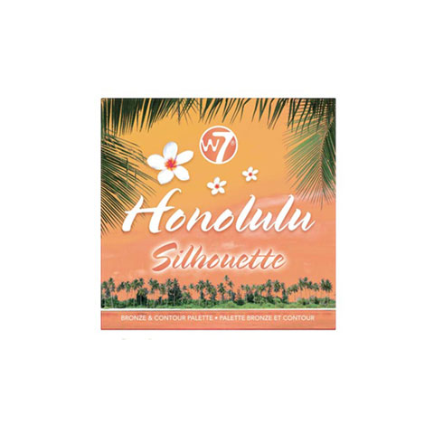 W7 Honolulu Silhouette Bronze & Contour Palette