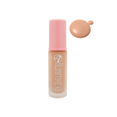 W7 It's Glow Time Radiant Foundation - Honey Glow