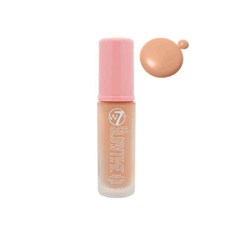 W7 It's Glow Time Radiant Foundation - Sand Glow