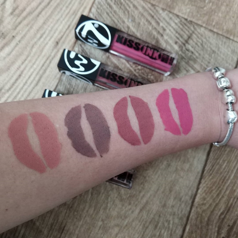 W7 Kiss Ink Matte Kisser Lip Colour 7ml - Forever & Ever