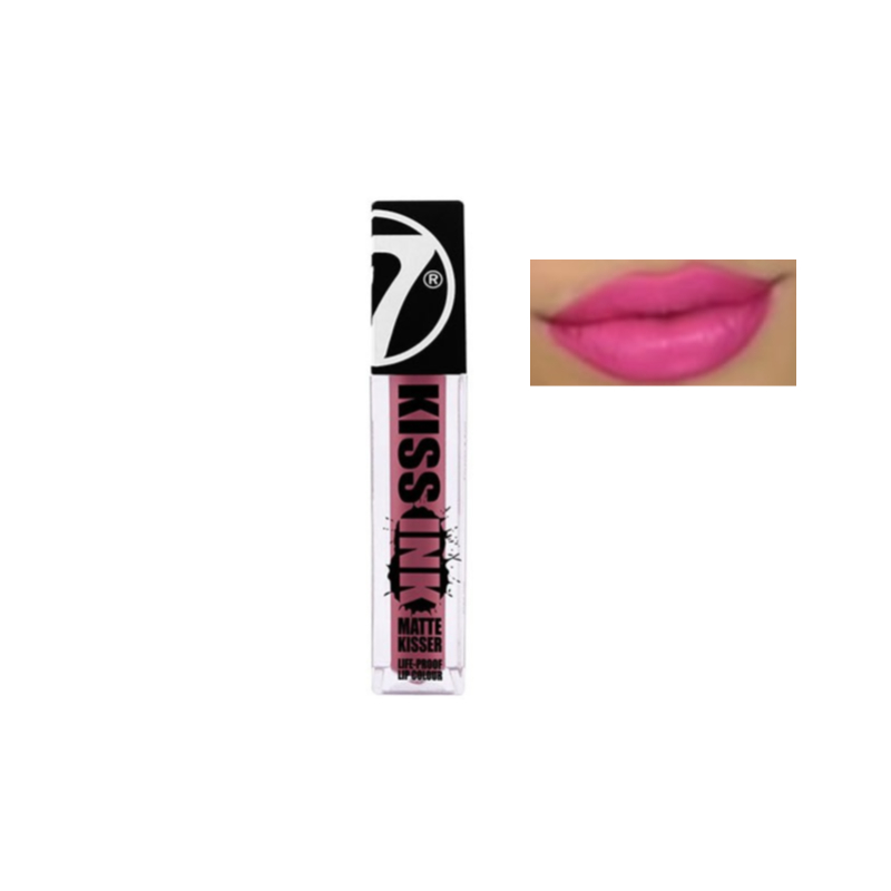 W7 Kiss Ink Matte Kisser Lip Colour 7ml - Infinity & Beyond
