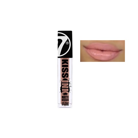 W7 Kiss Ink Matte Kisser Lip Colour 7ml - Stuck On You