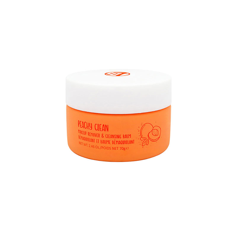 W7 Peachy Clean Makeup Remover & Cleansing Balm 70g