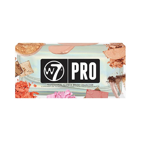 W7 PRO Professional 12 Piece Brush Collection Set