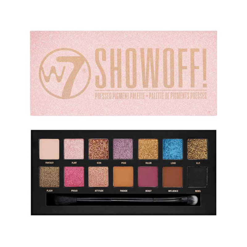 W7 Show Off Pressed Pigments Eyeshadow Palette