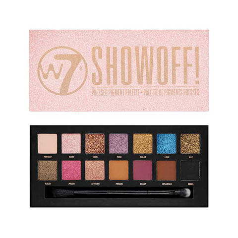 W7 Show Off Pressed Pigments Eyeshadow Palette