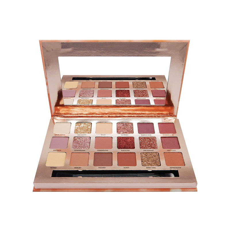 W7 Socialite Indulgent Multi - Textured Pressed Pigment Palette