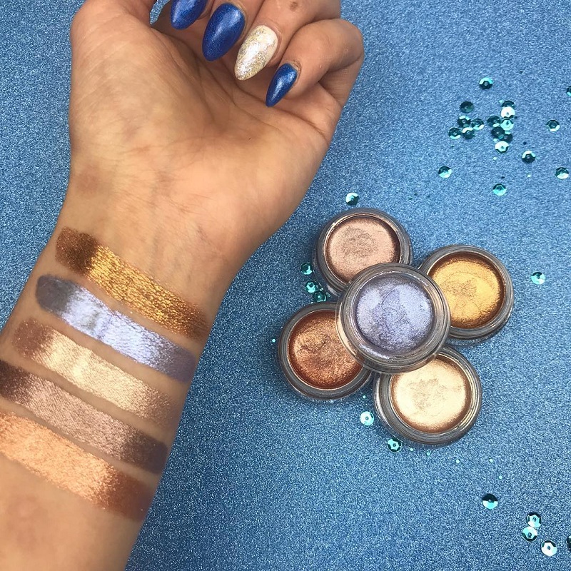 W7 Starry Eyes Metallic Jelly Eyeshadow -  Blue Moon
