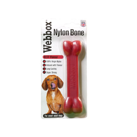 Webbox Beef Flavour Nylon Bone
