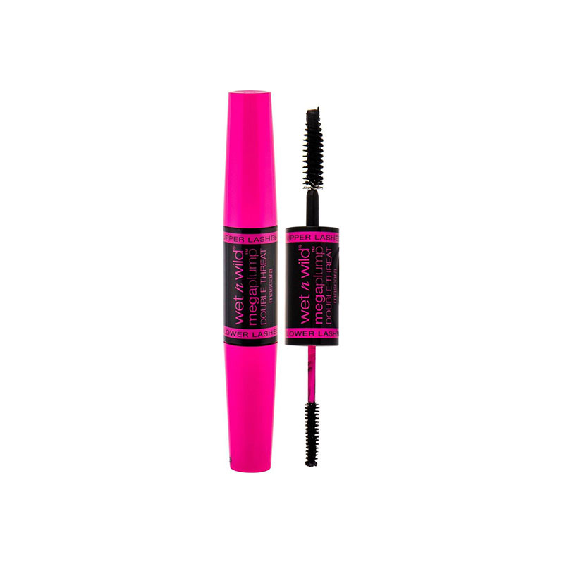 Wet n Wild Mega Plump Double Menace Mascara - E1521 Very Black