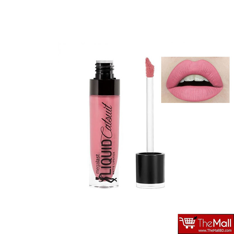 Wet n Wild Megalast Liquid Catsuit Matte Lipstick 6g - 923B Pink Really Hard