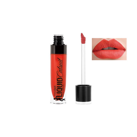 Wet n Wild Megalast Liquid Catsuit Matte Lipstick 6g - 929B Flame Of The Game