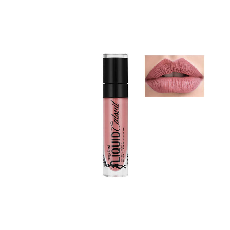 Wet n Wild Megalast Liquid Catsuit Matte Lipstick 6g - E924B Rebel Rose