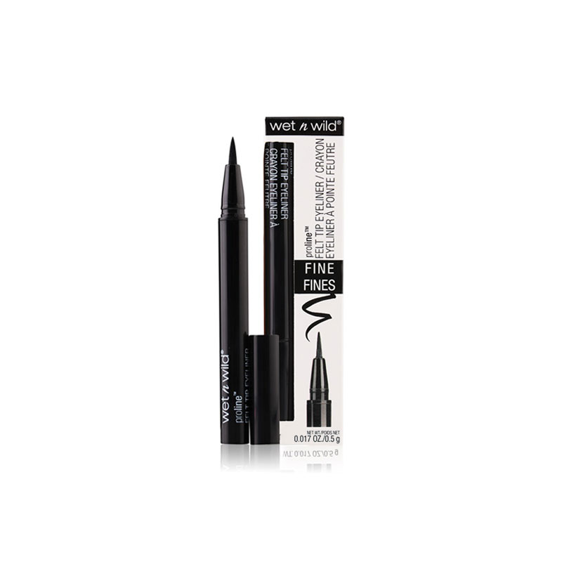 Wet n Wild Proline Felt Tip Eyeliner 0.5g - E8752 Black