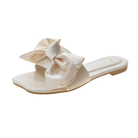 Women Summer Daisy Bow Outer Wear Sandals