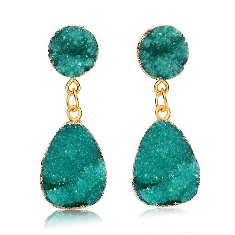 Women's Druzy Stone Earrings (20157)