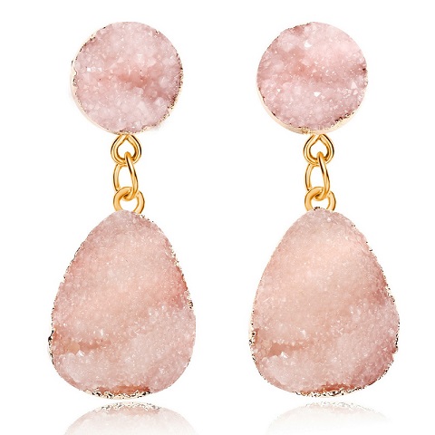 Women's Druzy Stone Earrings