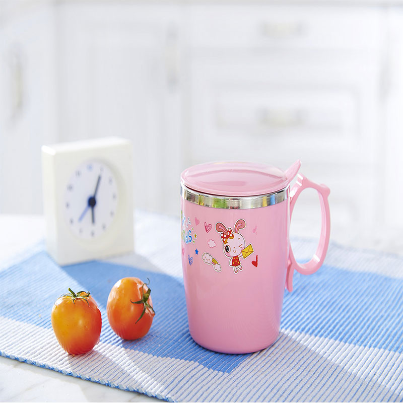 Xierbao Stainless Steel Insulation Cup - Pink