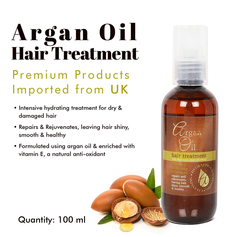 Xpel Argan Oil Hair Treatment with Moroccan Argan Oil extract 100ml