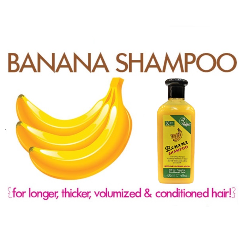Xpel Hair Care Banana Shampoo 400ml