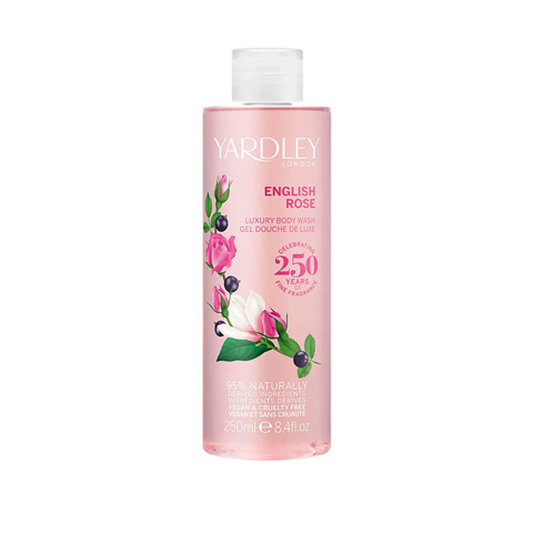 Yardley London English Rose Luxury Body Wash 250ml