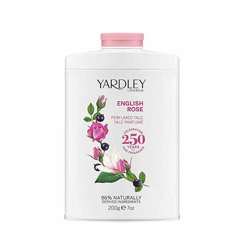 Yardley London English Rose Perfumed Talc Powder 200g