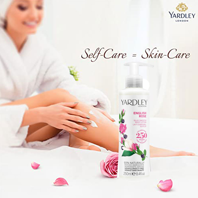 Yardley London English Rose Silky Smooth Body Lotion 250ml