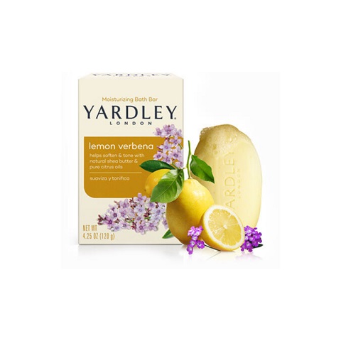 Yardley London Lemon Verbena Moisturizing Bath Bar 120g