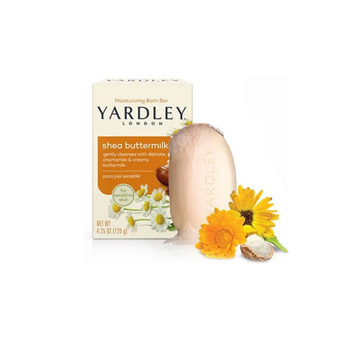 Yardley London Shea Buttermilk Moisturizing Bath Bar 120g