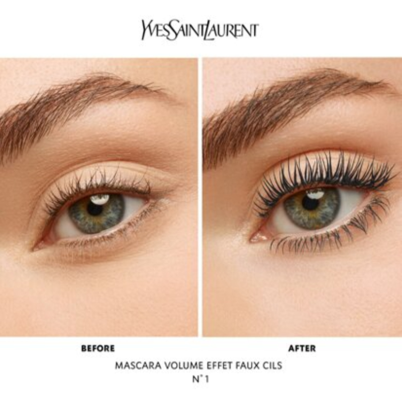 Yves Saint Laurent Luxurious Mascara For A False Lash Effect Eye Makeup Set