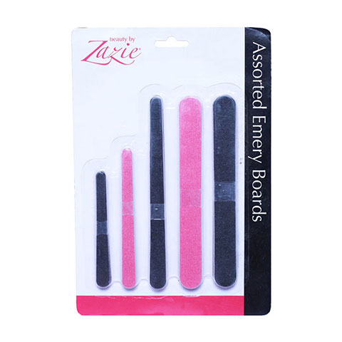 Zazie Emery Boards Carded Assorted 30 Pack